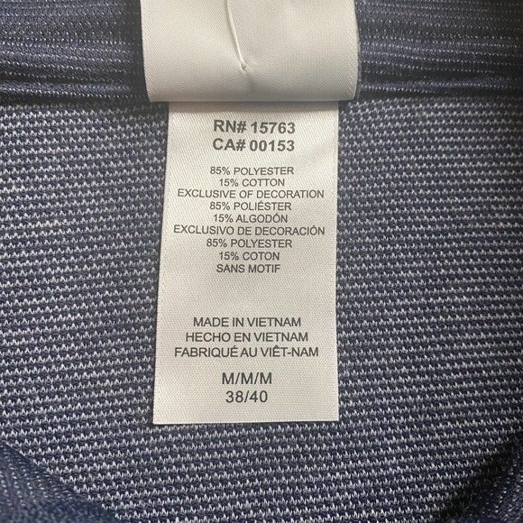 NHL Columbus Blue Jackets CBJ 1/4 Zip Pullover Mens M Two Tone Blue NWT - Picture 7 of 11